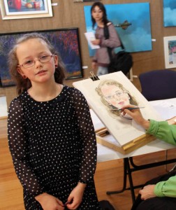 Art Exhibition portrait from Life